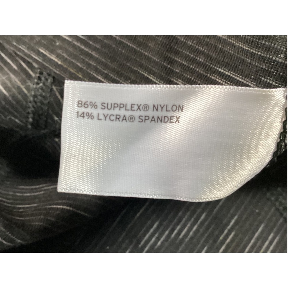 Duluth Trading Co Womens Yoga Pants Black Gray Supplex Lycra M x 31 Athletica - Picture 4 of 7